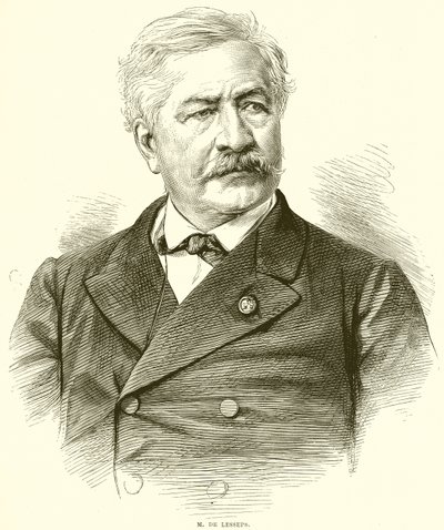 M. de Lesseps by English School