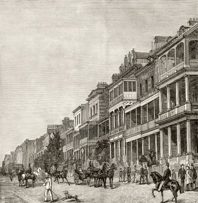 Macquarie Street, Sydney, c.1880, from 