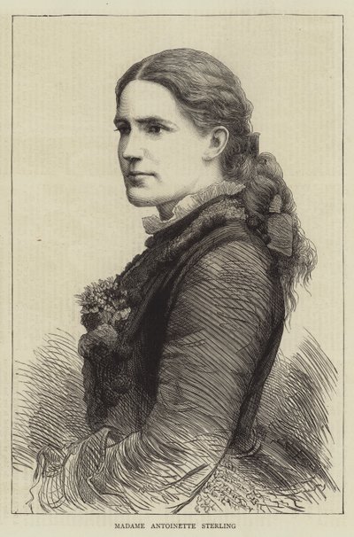 Madame Antoinette Sterling by English School
