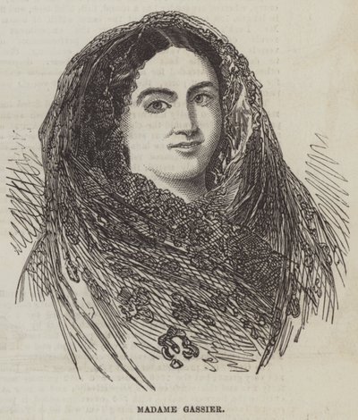 Madame Gassier by English School