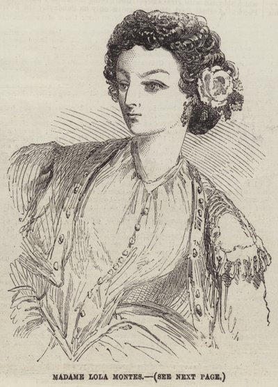 Madame Lola Montes by English School