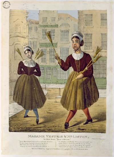 Madame Vestris and Mr. Liston in Their Duet 