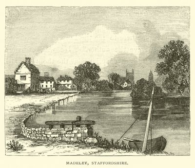 Madeley, Staffordshire by English School