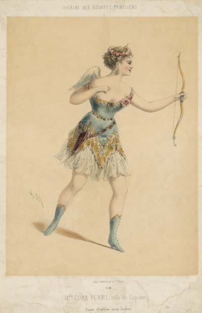 Mademoiselle Cora Pearl by English School