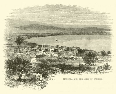Magdala and the Lake of Galilee by English School