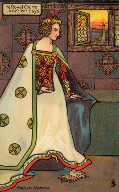 Maid of Honour by English School