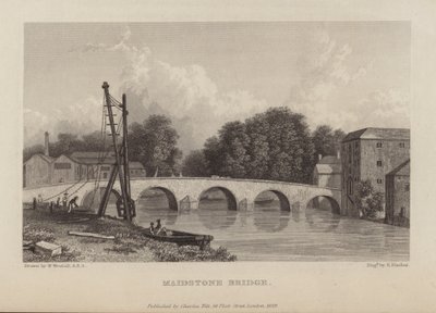 Maidstone bridge by English School