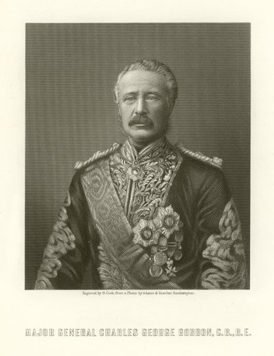 Major General Charles George Gordon by English School