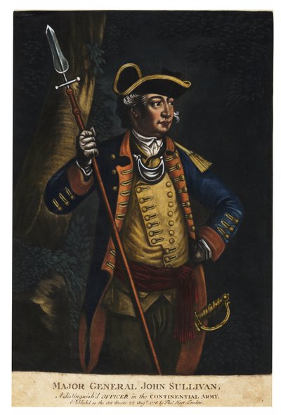 Major General John Sullivan by English School