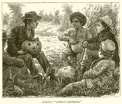 Making Jack-O-Lanterns by English School