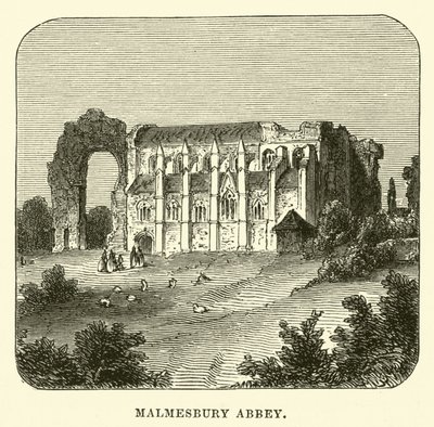 Malmesbury Abbey by English School