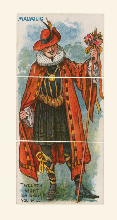 Malvolio, Twelfth Night by English School