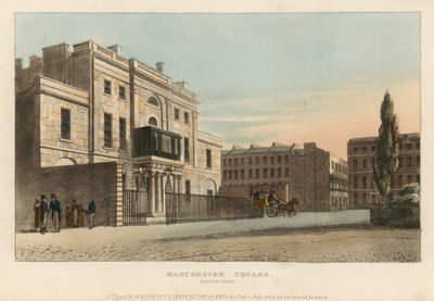 Manchester Square, North Side by English School