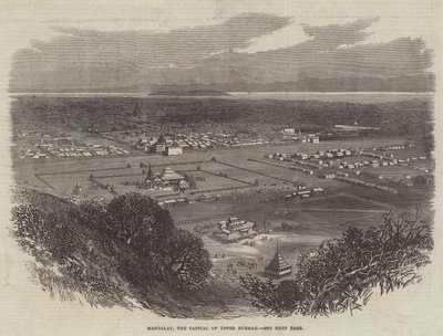 Mandalay, the Capital of Upper Burmah by English School