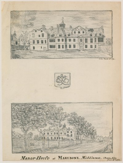 Manor House at Marylebone, London by English School
