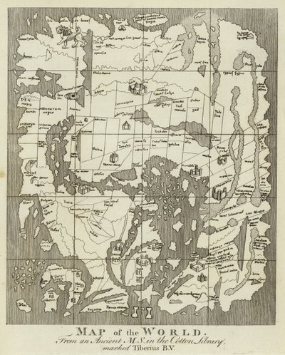 Map Of The World by English School