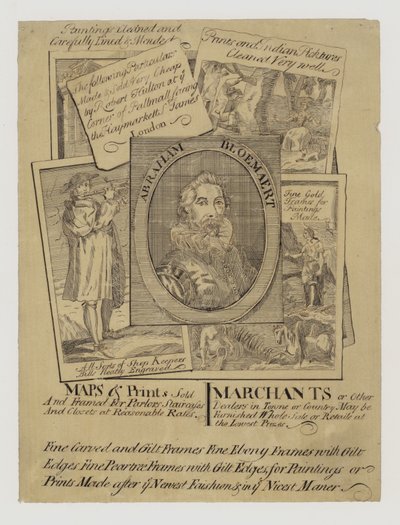Map and Printseller by English School