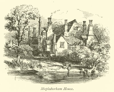 Mapledurham House by English School