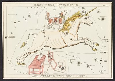 Monoceros. Canis Minor. And Atelier Typographique, from 