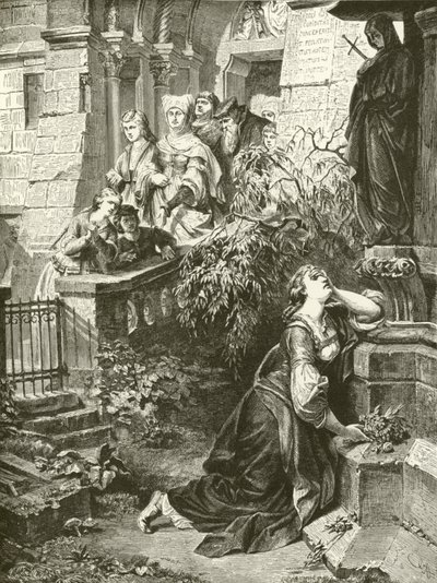 Margaret Before the Mater Dolorosa by English School