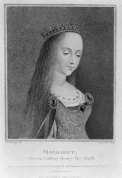 Margaret of Anjou, After an Ancient Picture in the Collection of the Right Honourable the Earl of Oxford, 1792 by English School