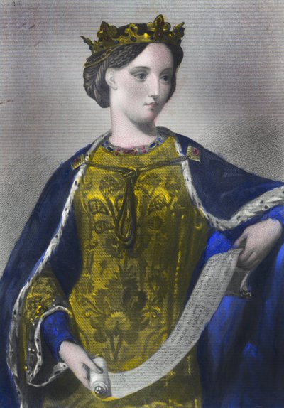 Marguerite of France, Queen of Edward I, printed by Henry G. Bohn, London, 1856 by English School