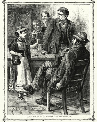 Maria Louisa Charlesworth and the Poacher by English School