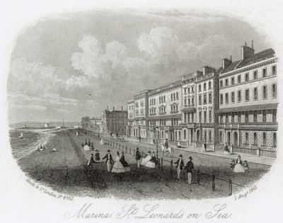 Marina in St Leonards on the Sea by English School