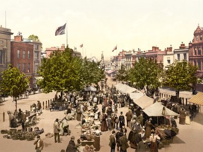 Market, the Parade, Taunton by English School