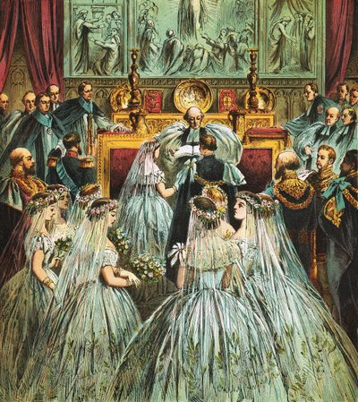 Marriage of Prince of Wales and Alexandra by English School