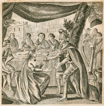 Marriage of Vortigern and Rowena, 5th Century by English School
