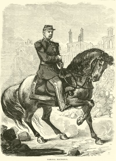 Marshal Macmahon, March 1871 by English School