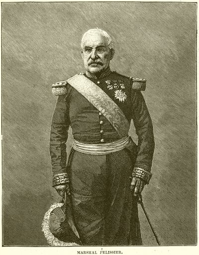 Marshal Pelissier by English School