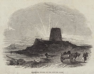 Martello Towers on the Kentish Coast by English School