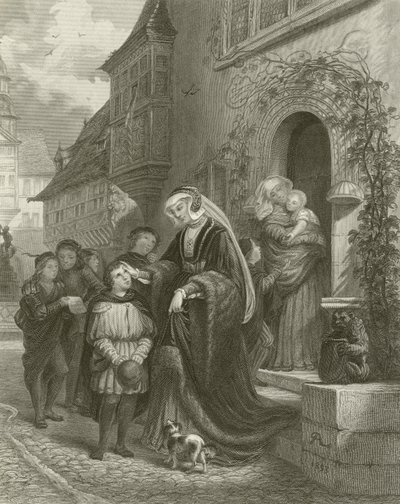 Martin Luther in Poverty by English School