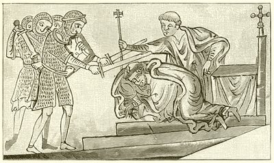 Martyrdom of S. Thomas of Canterbury by English School