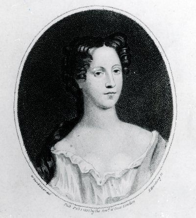 Mary Burwell, Wife of Robert Walpole, print made by W. Gardiner by English School