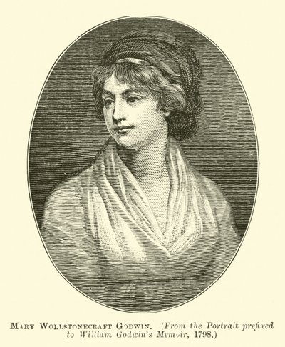 Mary Wollstonecraft Godwin by English School