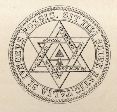 Masonic Seal of the Grand Chapter of London, from 