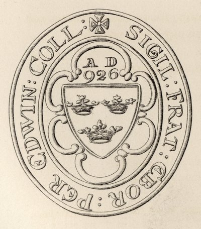 Masonic seal of the Grand Lodge of All England, York, c.1766, from The History of Freemasonry, volume II, published by Thomas C. Jack, London, 1883 by English School