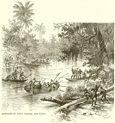 Massacre of Diego Tristan and Party by English School