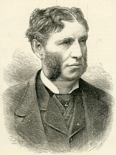 Matthew Arnold from The Illustrated London News 21st April, 1888 by English School