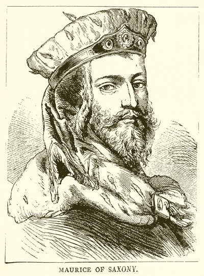 Maurice of Saxony by English School