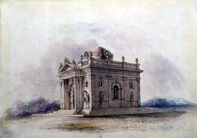 Mausoleum Design by English School