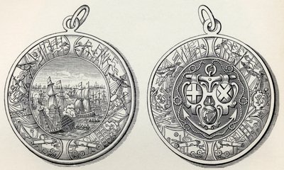 Medal commemorating Admiral Robert Blake
