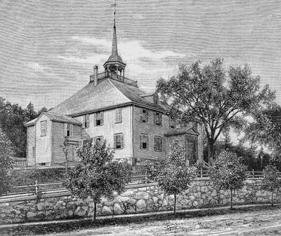 Meeting House at Hingham, illustration from Volume III of 