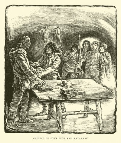 Meeting of John Beck and Kayarnak by English School