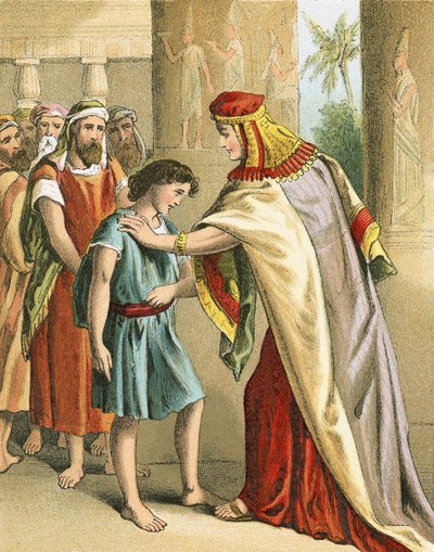 Meeting of Joseph and Benjamin by English School