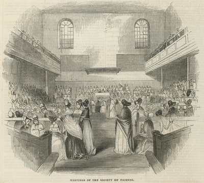 Meeting of the Society of Friends by English School