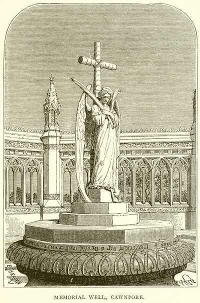 Memorial Well, Cawnpore by English School